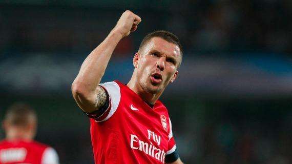 GdS - Inter su Podolski, Wenger tentenna perché...