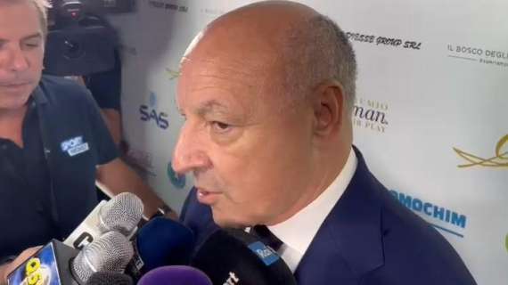 VIDEO - Marotta: "Derby sempre affascinante, ma per lo scudetto ne metto altre cinque. Rinnovo Dimarco, ecco le tempistiche"