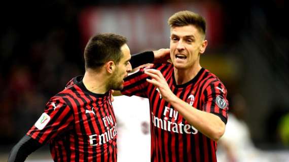 Coppa Italia, il Milan supera il Torino ai supplementari: 4-2, rossoneri in semifinale contro la Juventus