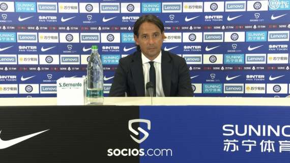 Verso Lazio-Inter, domani alle 14.30 la conferenza stampa di Simone Inzaghi