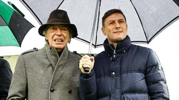 Zanetti, foto con Moratti durante la visita alla Pinetina. Il vp sui social: "Non servono parole"