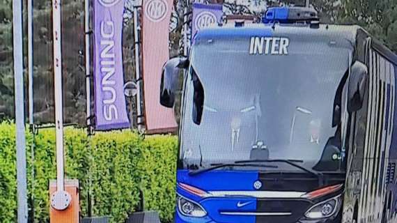 L'operazione Euroderby ha inizio: il pullman dell'Inter ha lasciato la Pinetina. Inzaghi con gli 11 dell'andata