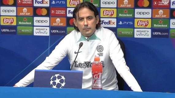 Inzaghi: "Domani non gestiremo. Krunic su Bastoni, nessun problema. Lukaku forse non ha tre gare in sette giorni"