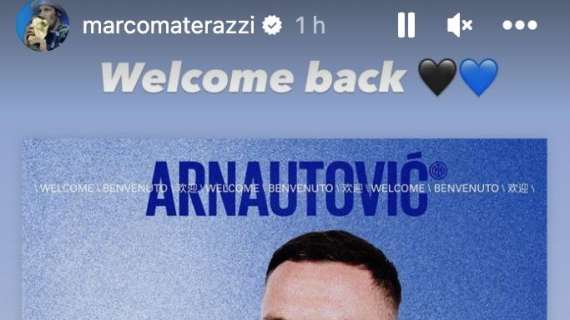 Arnautovic di nuovo all'Inter, l'ex compagno Materazzi lo accoglie: "Welcome back"