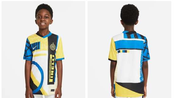 Inter, ecco la quarta maglia con il nuovo logo: le immagini svelate sul sito della Nike