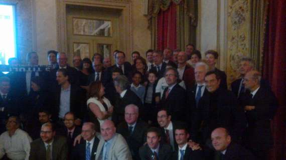 FOTO - Ecco Moratti, presente all'Inter Club Firenze