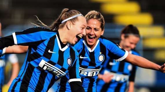 L'Inter Women vince il derby in Coppa Italia, il club nerazzurro esulta sui social: "Che domenica, ragazze"