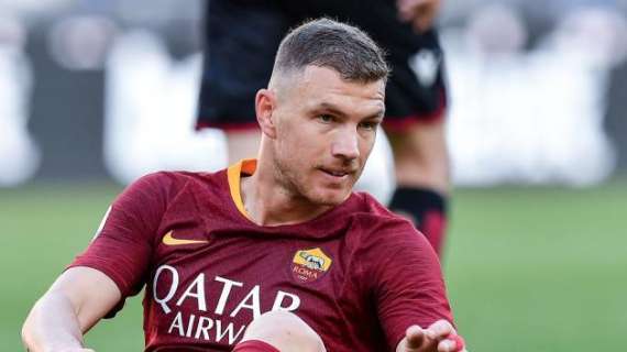 Roma, Fonseca convoca Dzeko per l'amichevole contro il Perugia