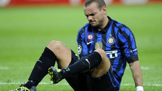 Verso la Roma: da verificare Stankovic e Sneijder