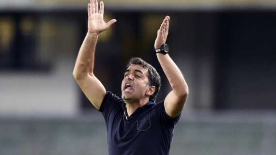 Verona, Pecchia: "Ho visto una squadra viva, il gol di Perisic ci ha tolto la soddisfazione che meritavamo"