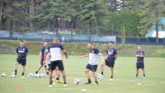 Seconda seduta in vista del match con la Fiorentina