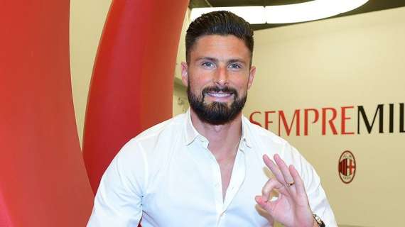 Giroud lancia il guanto di sfida all'Inter: "Al Milan per lo Scudetto"