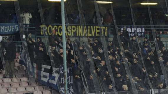 Napoli, scontri fra tifosi nell'antistadio del San Paolo