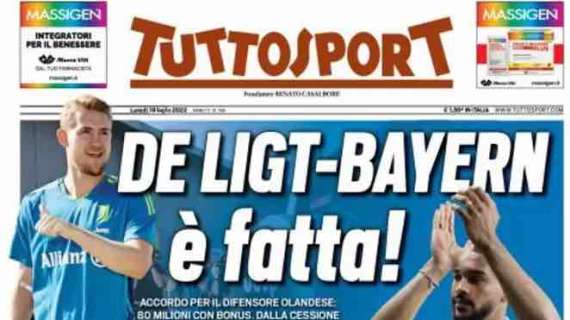 Prima TS - De Ligt-Bayern, è fatta. Dalla cessione le risorse per l'assalto a Bremer