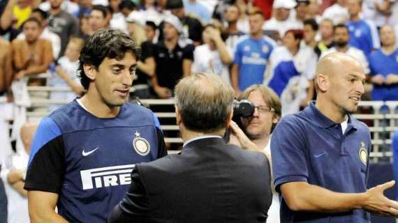 Diego Milito ha fissato l'obiettivo: il derby d'Italia