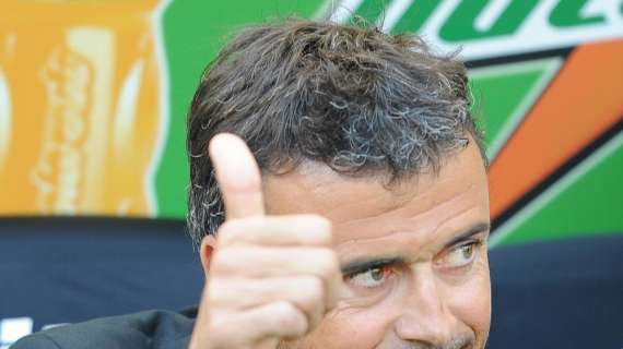 Luis Enrique: "Non penso all'Inter. Gasp? Un grande"