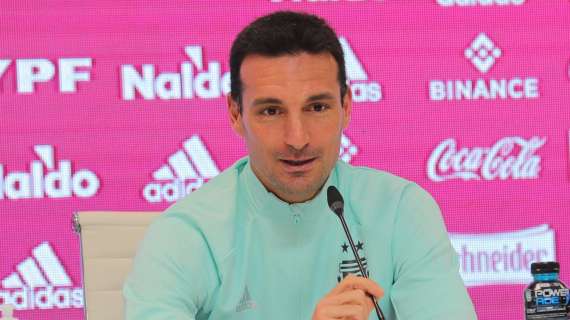 Argentina, Scaloni: "Lautaro sta bene, la sua assenza non mi preoccupa. L'Italia? Sfida stimolante"