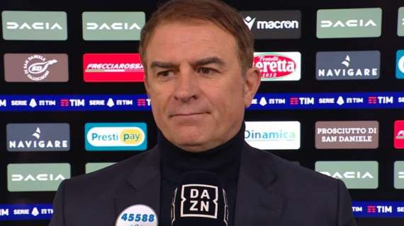 Spezia, Semplici a DAZN: "Abbiamo battuto una delle squadre più forti, per noi è un risultato importante"