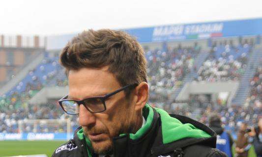 Qui Sassuolo, sono 23 i convocati di Di Francesco