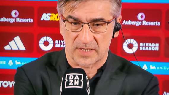 Roma, Juric a DAZN: "Abbiamo limitato l'Inter quasi in tutto, gol regalato"