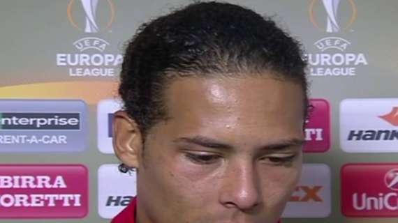 Van Dijk non ci sta: "Inter, gol nell'unica occasione"