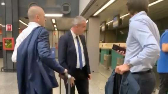 VIDEO - Inter in partenza per Londra: in UK anche Ausilio, Marotta e Baccin