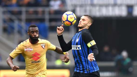 Icardi, buono lo score in casa con il Torino: tre gol e un assist in 5 gare