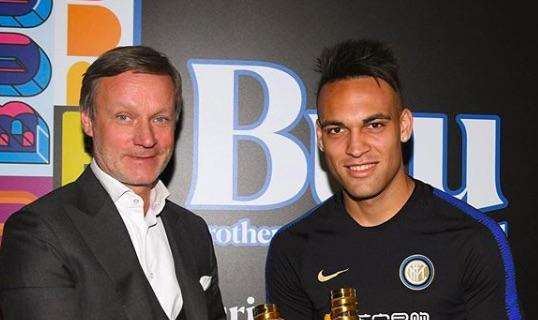 Lautaro, premio Gentleman come rivelazione dell'Inter e gol dell'anno: "Grazie a chi mi ha votato"