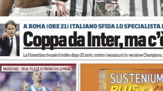 Prima TS - Coppa da Inter, ma c'è il cuore Viola. Italiano sfida lo specialista Inzaghi