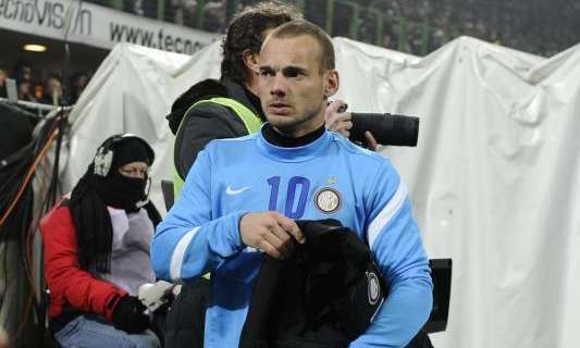 Sneijder da Lecce: "Adesso massaggio in hotel"