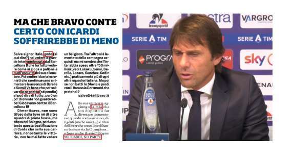 Corsport, Cucci e l'Inter, parla Salvo2410: "Ho 70 anni, tifo Bologna. Non volevo offendere Conte"