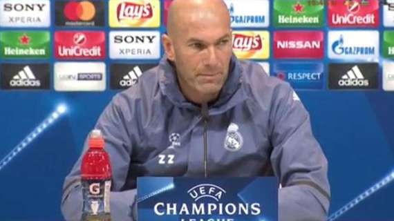 Eurorivali - Real, Zidane: "Conosciamo la situazione che abbiamo, dobbiamo lottare. Hazard? È con noi, sta bene"