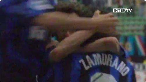 VIDEO - Inter, nel '97 tris al Napoli: in rete Ince, Zamorano e Djorkaeff