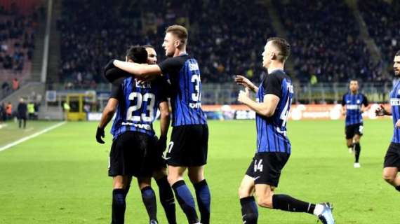 Pagelle GdS - Perisic è un fantasma, giù pure Borja e Dalbert. Salvi Eder e Rafa