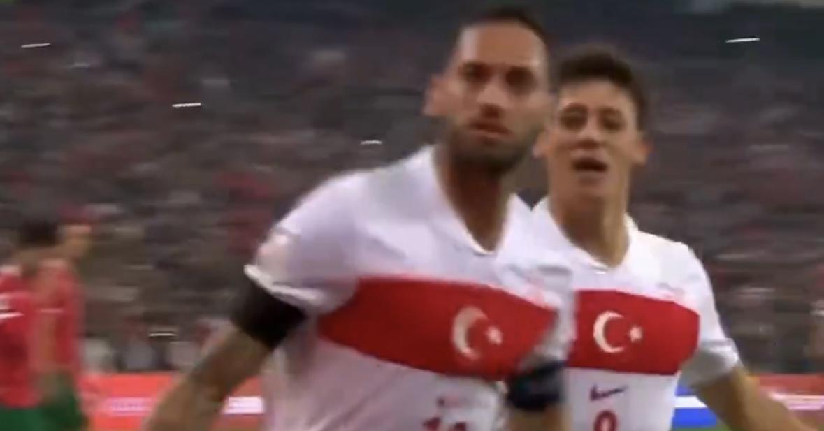 VIDEO - Infallibile dal dischetto: Calhanoglu è una garanzia, Turchia in vantaggio contro la Bulgaria 