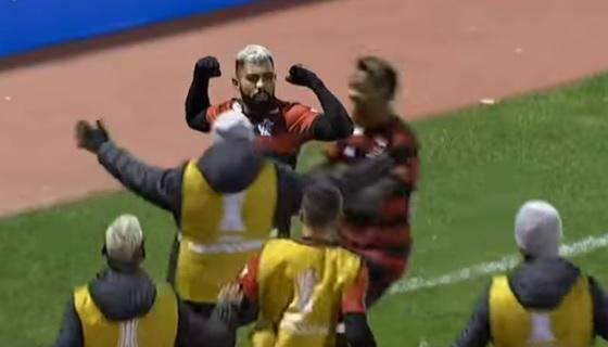 VIDEO - Gabigol fa impazzire il Flamengo: altro gol vittoria al San José