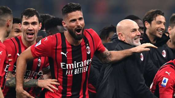 Milan, Pioli ricorda il derby scudetto: "Dopo il gol di Giroud ho corso come Mazzone"