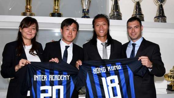 Inter Academy, annunciata una nuova prestigiosa partnership con Hong Kong