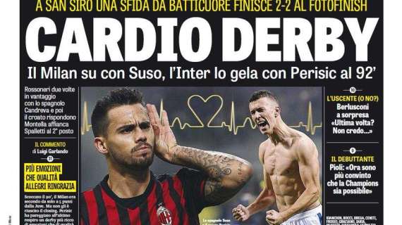 Prima GdS - Cardio derby: a S. Siro sfida da batticuore