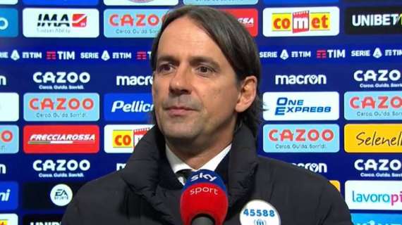 Inzaghi a Sky: "A Bologna col ricordo dell'anno scorso. Dimarco e Skriniar? Spero di riaverli già dalla prossima"