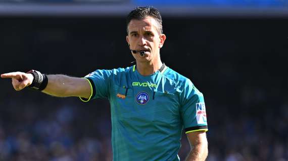 Fiorentina-Inter, ufficializzato l'arbitro per il recupero del Franchi: fischietto a Doveri. Al VAR ci sarà Mazzoleni 