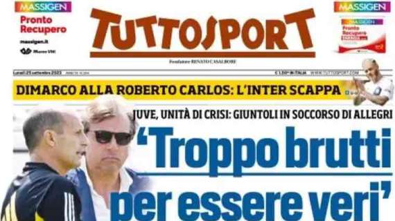 Prima TS - Dimarco alla Roberto Carlos: l'Inter scappa