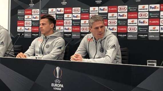 Rapid, Kühbauer in conferenza: "Non sappiamo cosa farà Icardi, ma ci sarà Lautaro che è un grande giocatore"