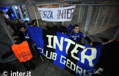Dalla Georgia a Trabzon per gridare "Forza Inter!"