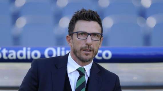 Di Francesco: "Derby? 50 e 50. Il Milan è motivato, ma l'Inter ha qualità migliori e la spinta del nuovo tecnico"