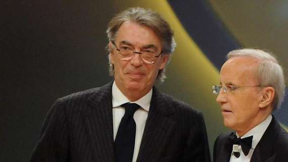 Una targa per il triplete dall'Asso.Pai a Moratti