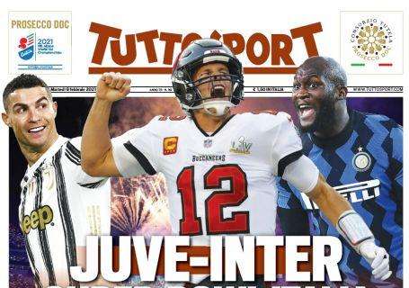 Prima TS - Juve-Inter, Super Bowl Italia: CR7 sfida Lukaku sulle orme di Tom Brady