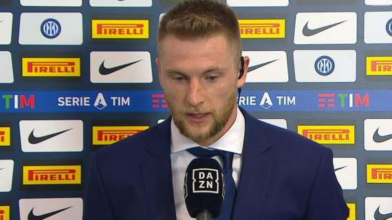 Skriniar a Dazn: "Mai avuto problemi con Conte, dovevo solo abituarmi alla difesa a tre"