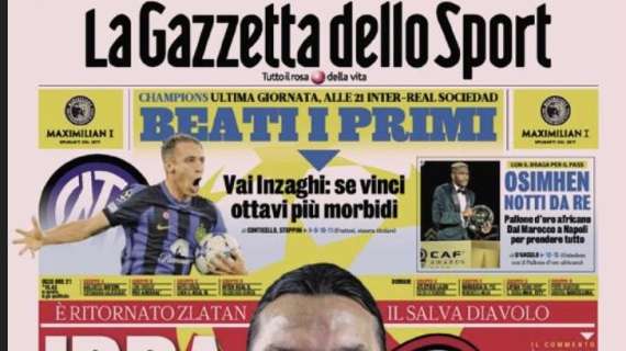 Prima GdS - Beati i primi. Vai Inzaghi: se vinci ottavi più morbidi 