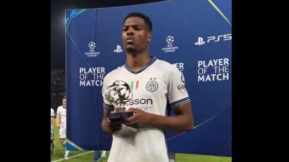 È Dumfries il Player of the Match: "Due gol e un assist, risultato eccezionale in una partita così"